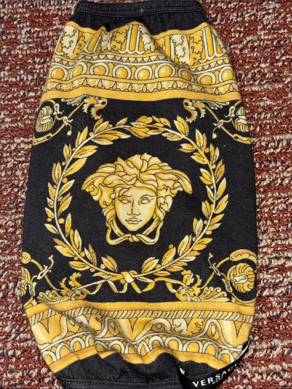 Versace cat/small dog t-shirt designer pet outfit Medusa head luxury pet Medium